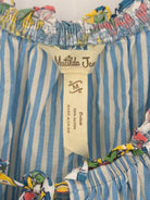 Pre-Owned Matilda Jane Blue Size Medium Stripe Long Short Sleeve Dress | True Fashionistas.