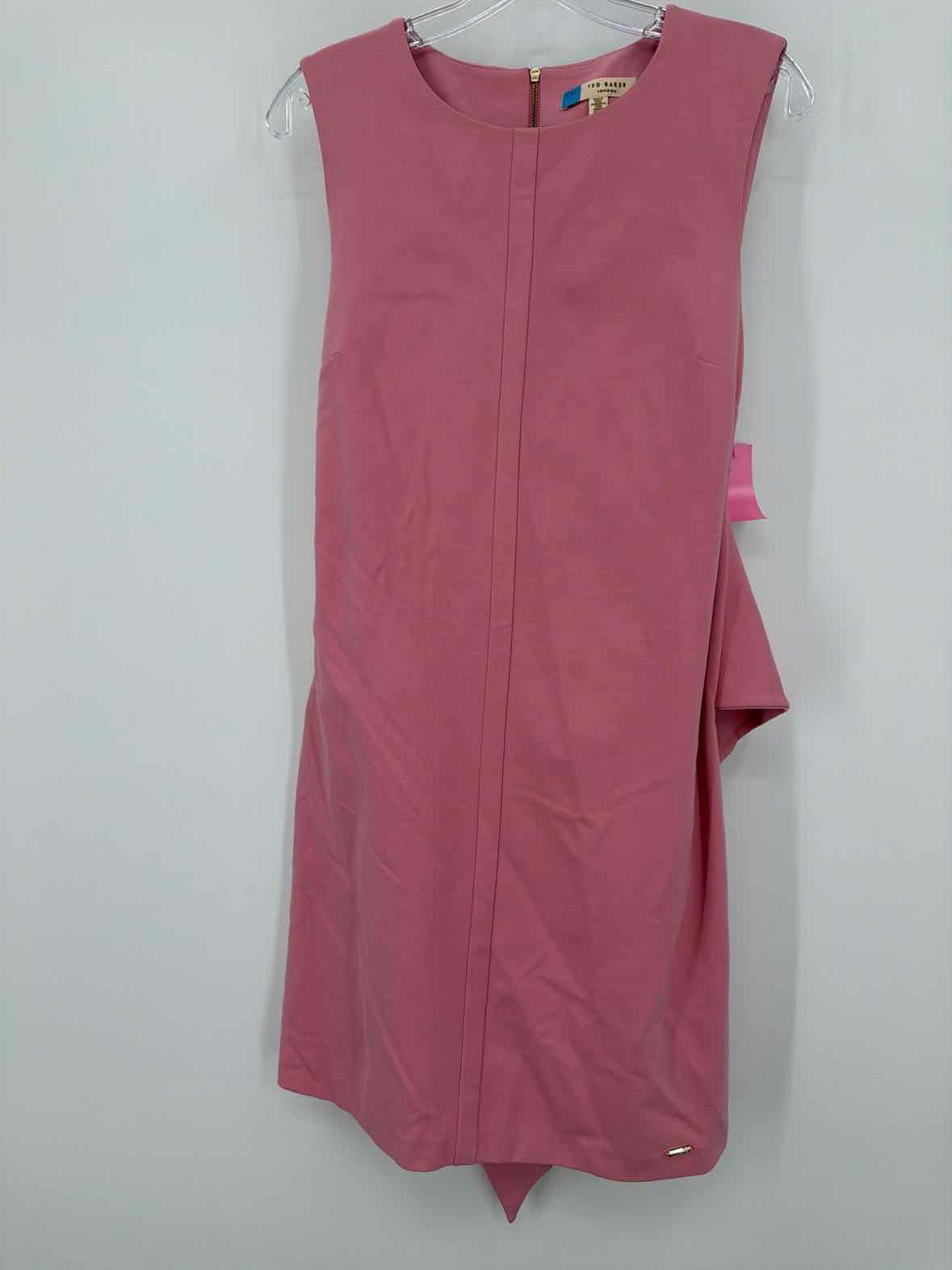 Pre-Owned Ted Baker Pink Size 4/10 Short Sleeveless Dress | True Fashionistas.