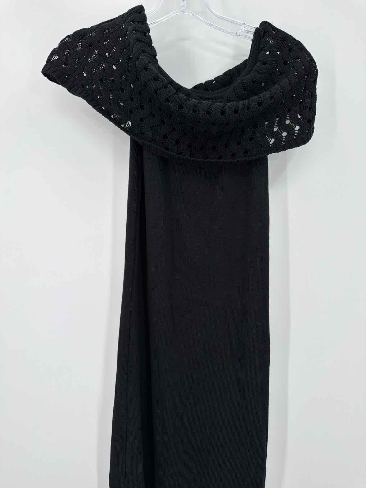 Pre-Owned Peixoto Black Size Small Knit Long Sleeveless Dress | True Fashionistas.