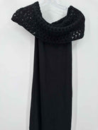 Pre-Owned Peixoto Black Size Small Knit Long Sleeveless Dress | True Fashionistas.