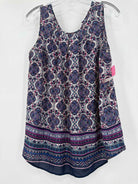 Pre-Owned DR2 Blue Size Large Tank Top | True Fashionistas.