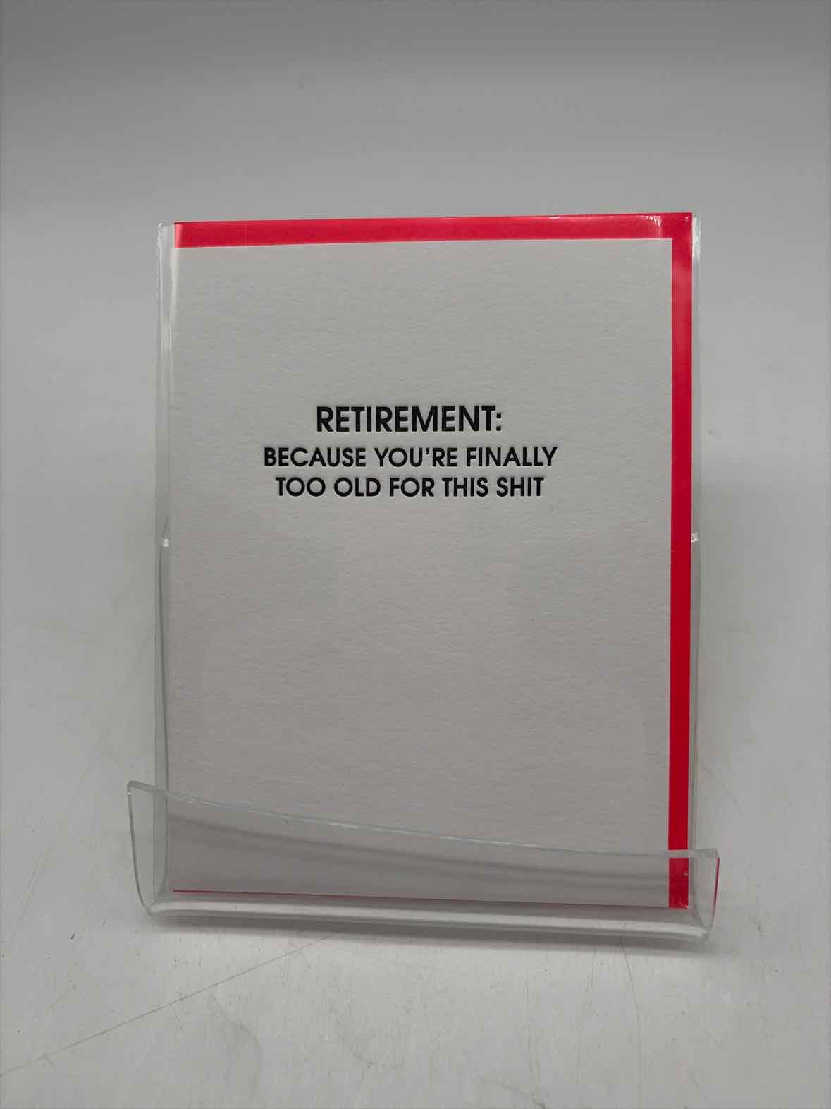 Retirement Greeting Card | True Fashionistas.