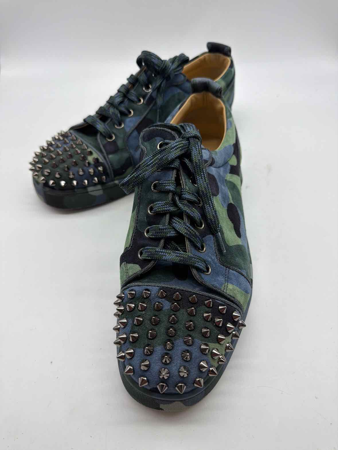 Pre-Owned Christian Louboutin Blue 43 Sneaker Men's Sneakers | True Fashionistas.