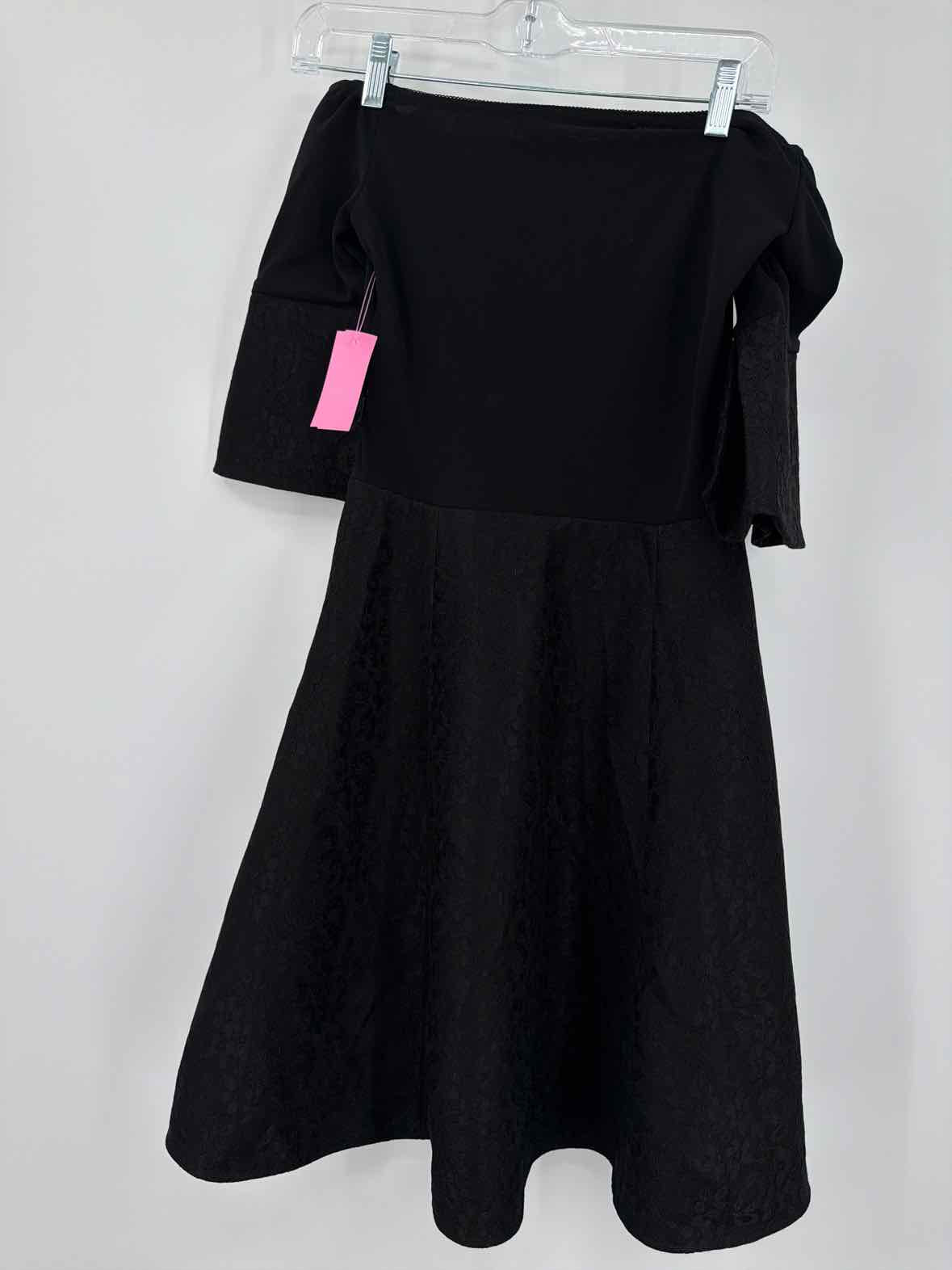 Pre-Owned Anne Fontaine Black Size 36/0 Cocktail Short Short Sleeve Dress | True Fashionistas.