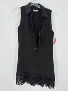 Pre-Owned Equipment Black Size XS Short Sleeveless Dress | True Fashionistas.