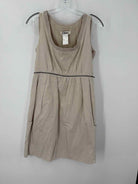 Pre-Owned Chloe Tan Size 38 Short Sleeveless Dress | True Fashionistas.