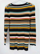 Pre-Owned Vince Camuto Brown Size Large Stripe Sweater | True Fashionistas.