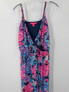 Pre-Owned Lilly Pulitzer Blue Size XS Sleeveless Jumpsuit | True Fashionistas.