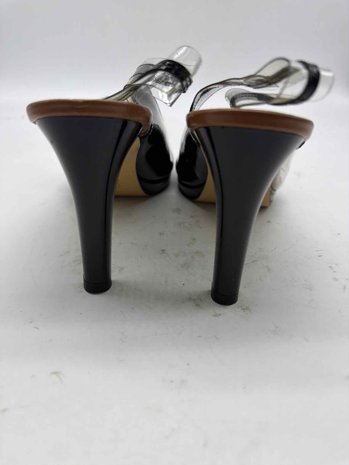 Pre-Owned Marilyn's Black Size 6.5 Slingback Heels | True Fashionistas.