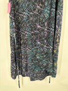 Pre-Owned Made On Earth Black Size XL Race Neverfull Long Long Sleeve Dress | True Fashionistas.