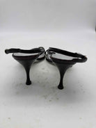 Pre-Owned Dolce & Gabbana Black Size 37.5 Strappy Heels | True Fashionistas.