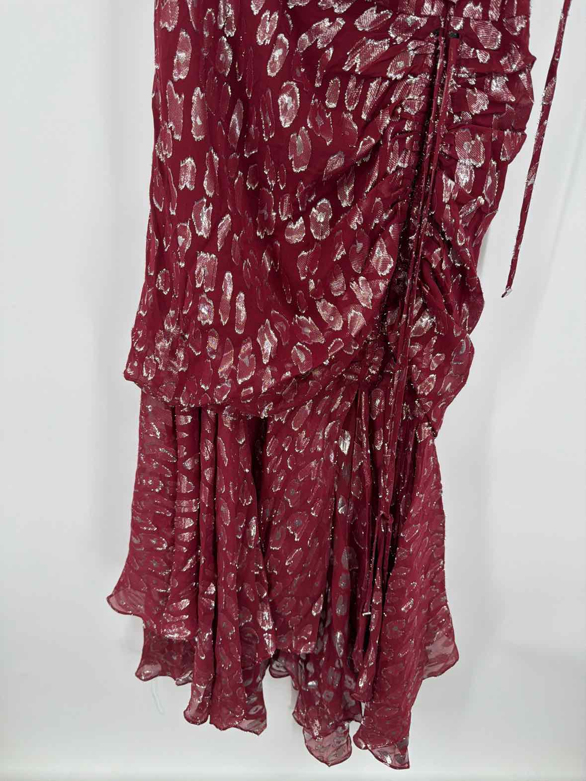 Pre-Owned Veronica Beard Red Size 8 Long Evening Gown | True Fashionistas.