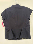 Pre-Owned Brooks Brothers Navy Size 6 Short Sleeve Blazer | True Fashionistas.