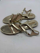 Pre-Owned Michael Kors Collection Gold Size 38.5 Strappy Sandals | True Fashionistas.