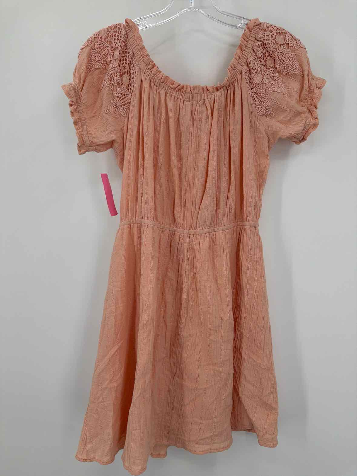 Pre-Owned Chelsea & Violet Pink Size Large Short Short Sleeve Dress | True Fashionistas.