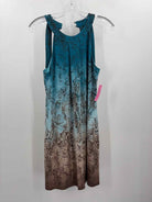 Pre-Owned WHBM Blue Size XXS Knee Length Sleeveless Dress | True Fashionistas.