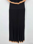 Pre-Owned Herve Leger Black Size XXS Knit Long Sleeveless Dress | True Fashionistas.
