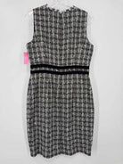 Pre-Owned Brooks Brothers Black Size 10 Boucle Short Sleeveless Dress | True Fashionistas.
