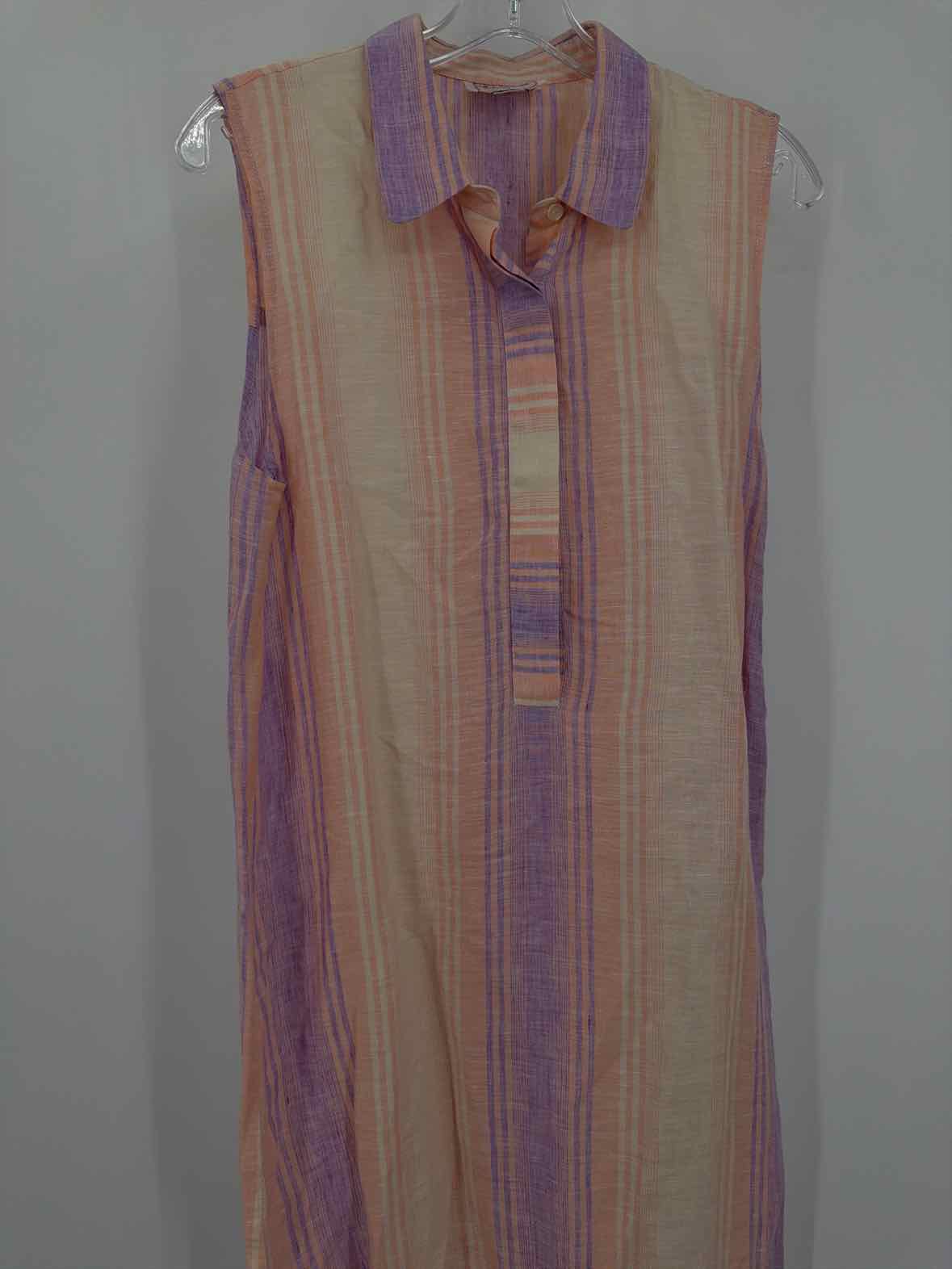 Pre-Owned Royal Jelly Harlem Pink Size S/M Long Sleeveless Dress | True Fashionistas.