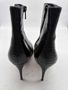 Pre-Owned Christian Louboutin Black Size 9.5 Leather Ankle Boot Boots | True Fashionistas.