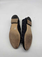 Pre-Owned Chanel Navy Size 36 Slip Flats | True Fashionistas.