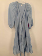 Pre-Owned Veronica Beard Blue Size 16 Short Long Sleeve Dress | True Fashionistas.