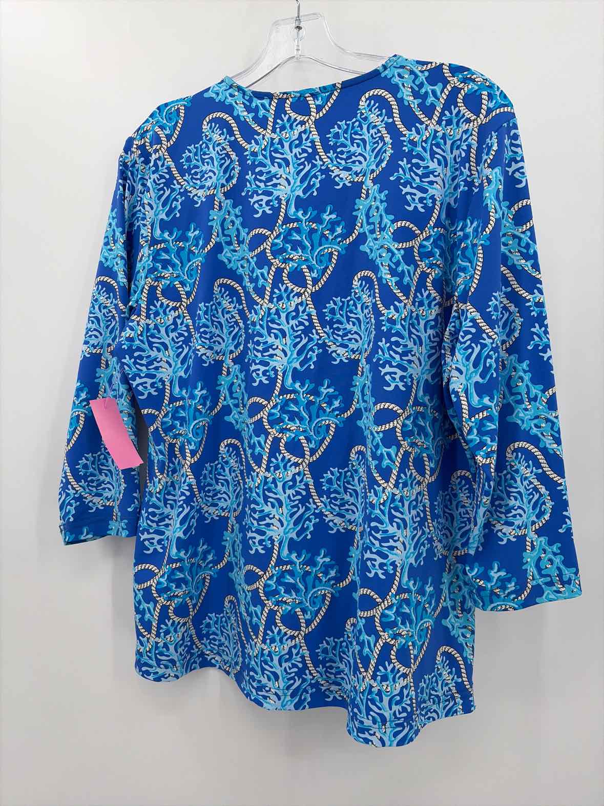 Lulu B Blue Size Large 3/4 Sleeve T-shirt | True Fashionistas.