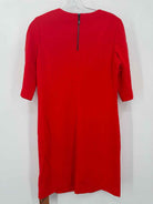 Pre-Owned The Eight Senses Red Size Medium Short Long Sleeve Dress | True Fashionistas.