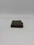 Pre-Owned Louis Vuitton Brown card case Card Case | True Fashionistas.