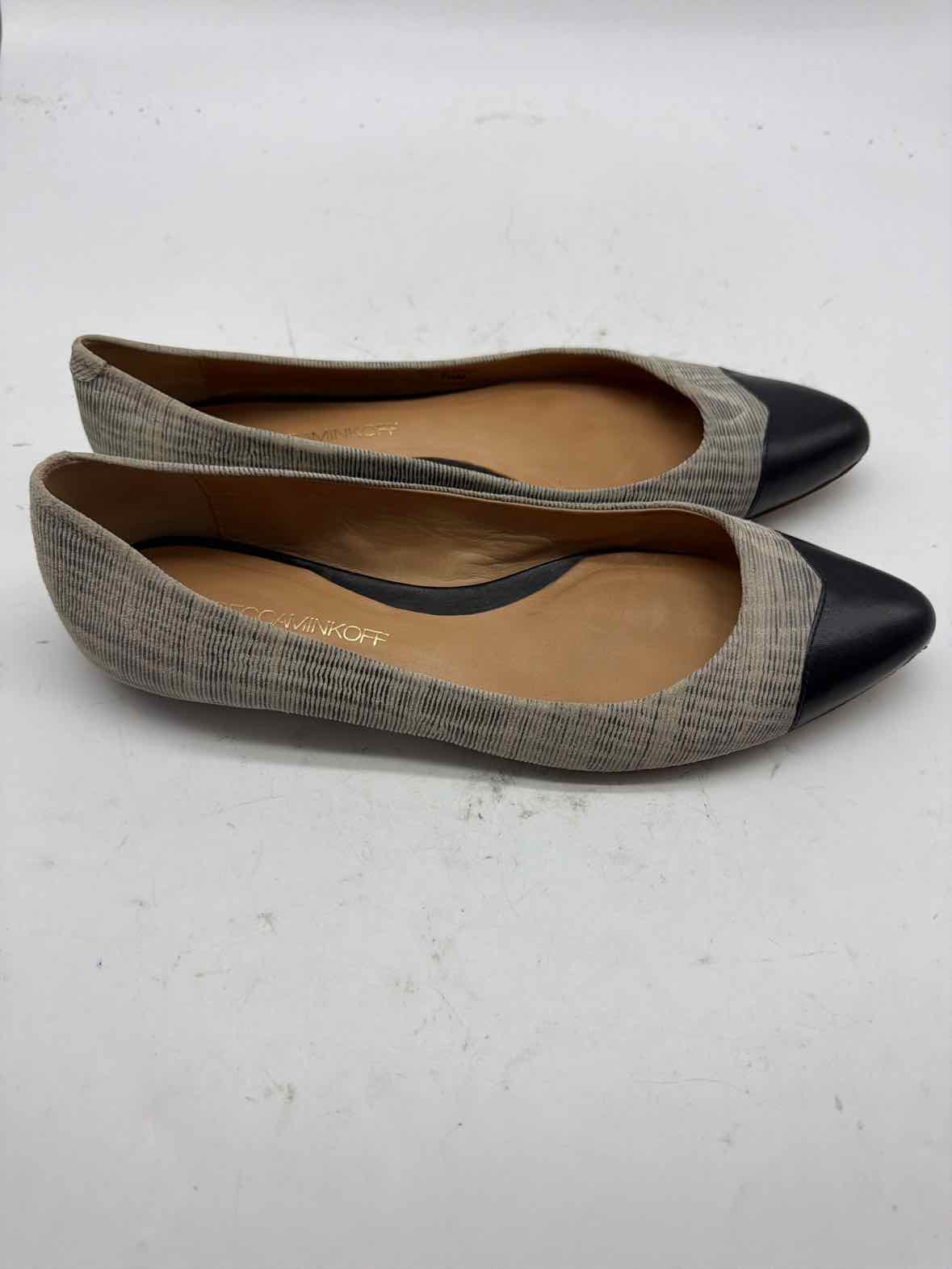 Pre-Owned Rebecca Minkoff Black Size 7.5 Slip On Flats | True Fashionistas.