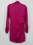 Pre-Owned Patty Ang Pink Size XS Short Long Sleeve Dress | True Fashionistas.