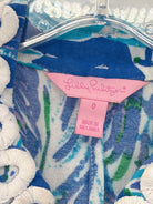 Pre-Owned Lilly Pulitzer Blue Size 0 Short Sleeveless Dress | True Fashionistas.