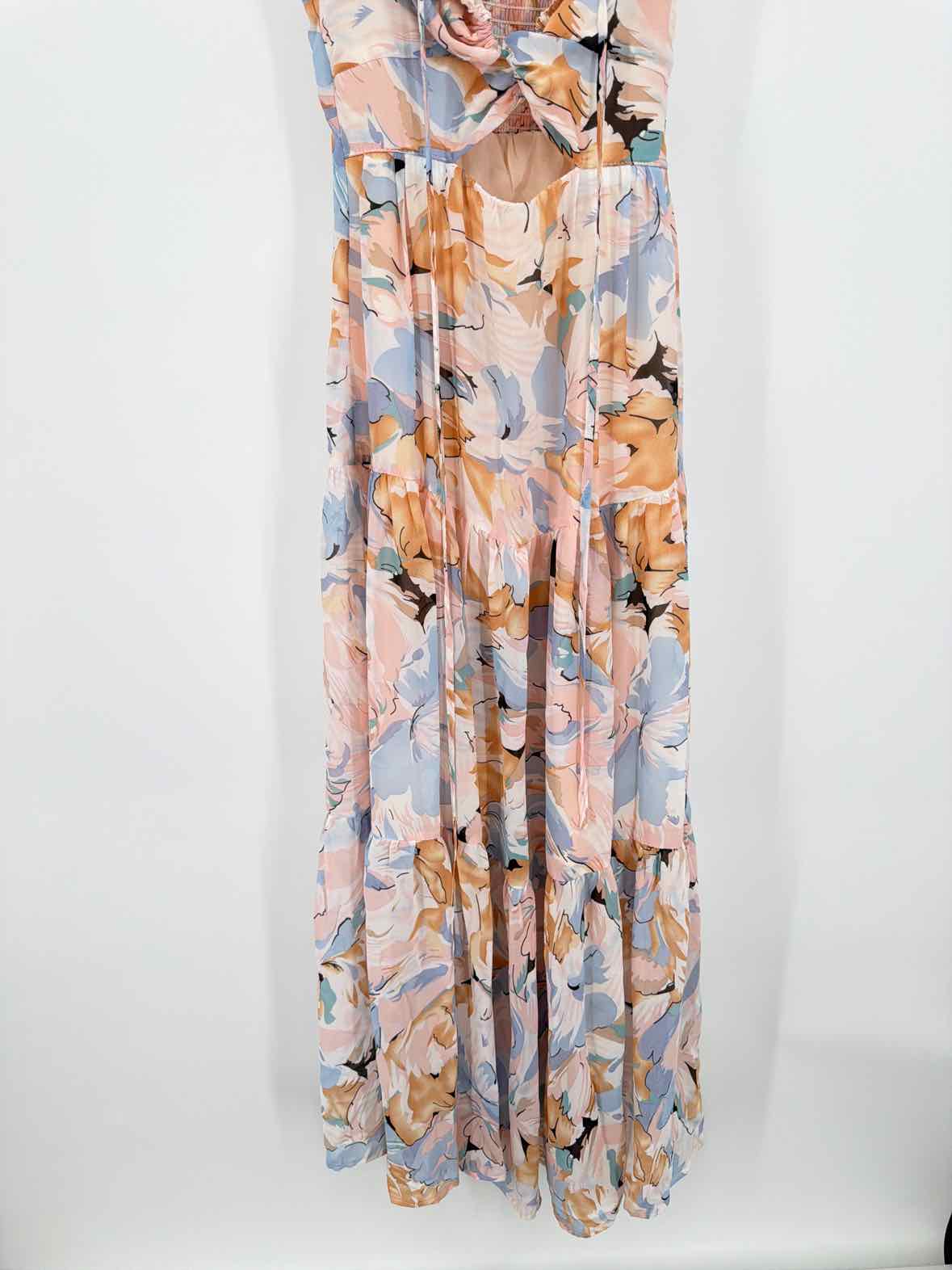 Pre-Owned ASTR Pink Size XS Long Sleeveless Dress | True Fashionistas.