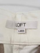 Loft White Size 6 Basic Shorts | True Fashionistas.