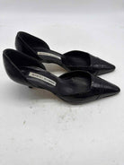 Pre-Owned Manolo Blahnik Black Size 9 D'orsay Heels | True Fashionistas.
