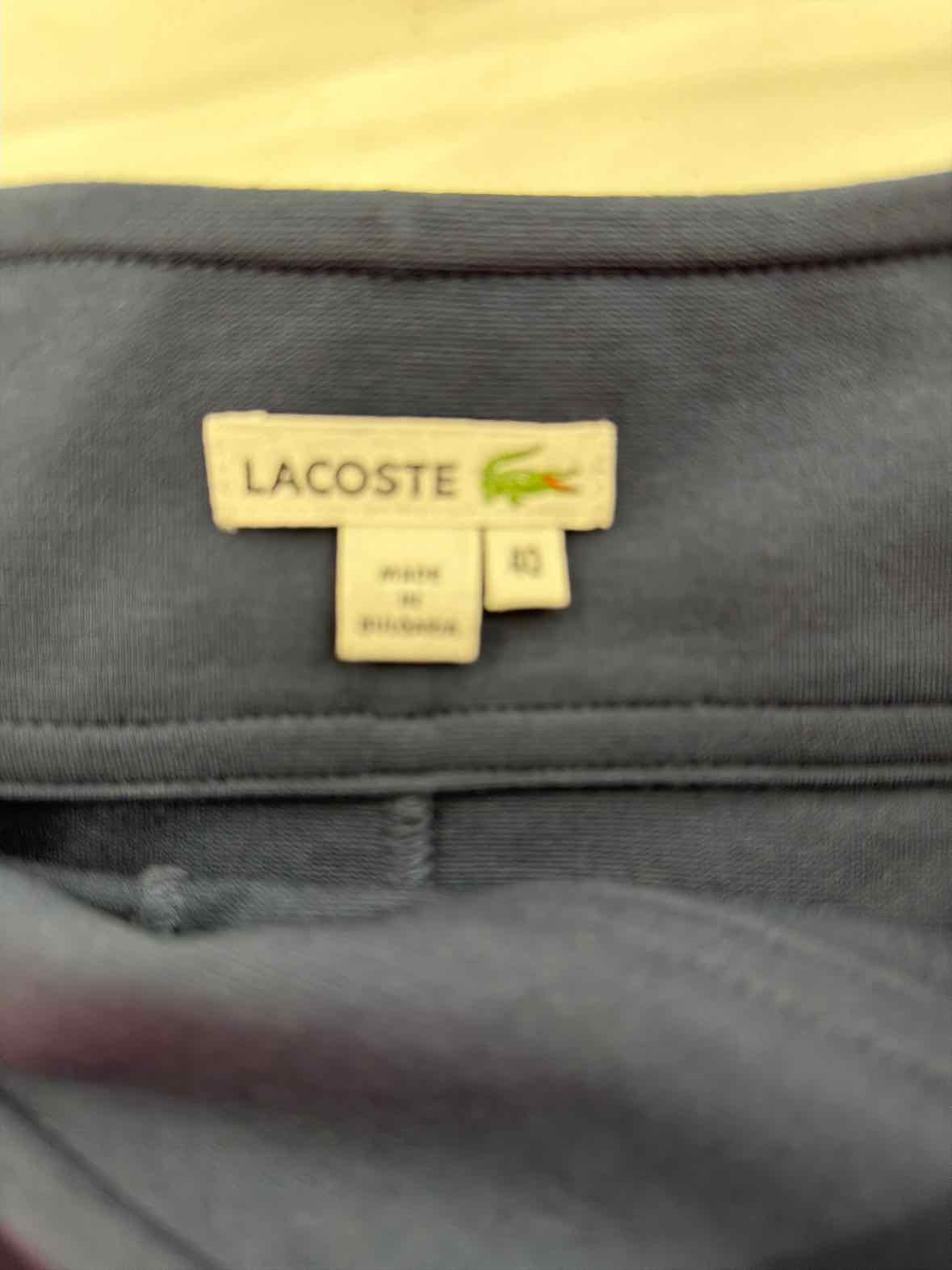 Pre-Owned Lacoste Navy Size 40 Pencil Skirt | True Fashionistas.
