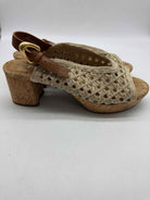 Pre-Owned Aerosoles Tan Size 9.5 Slingback Heels | True Fashionistas.