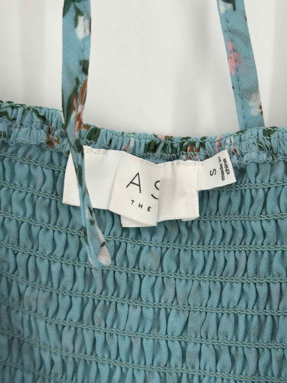 Pre-Owned ASTR Blue Size Small Blouse | True Fashionistas.