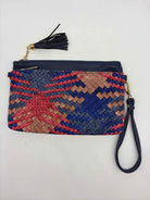 Pre-Owned Mellow World Navy Wristlet Wristlet | True Fashionistas.