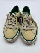 Pre-Owned Gucci Yellow Size 36.5 Canvas Athletic Shoes | True Fashionistas.