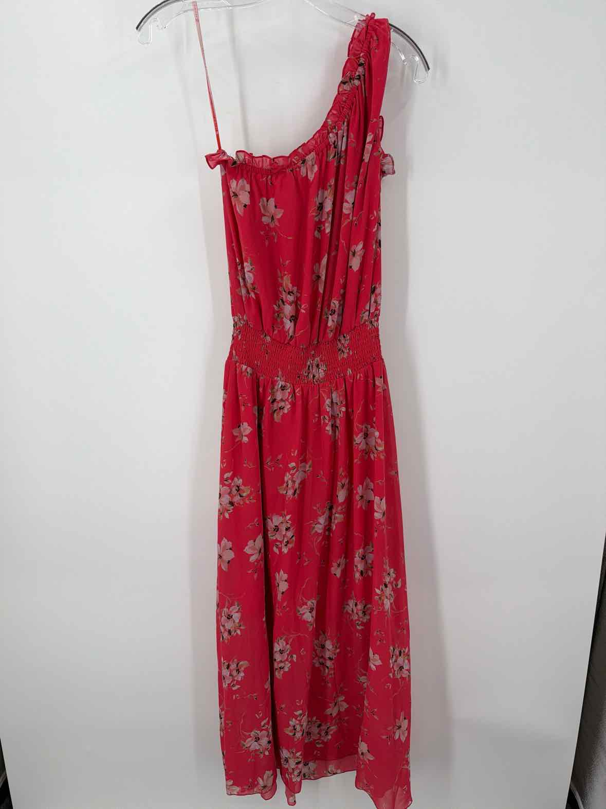 Pre-Owned Monique Lhullier Pink Size 2 Long Sleeveless Dress | True Fashionistas.