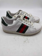 Pre-Owned Gucci White 9 Ace Sneaker Men's Sneakers | True Fashionistas.