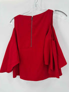 Pre-Owned Alice + Olivia Red Size 6 Blouse | True Fashionistas.