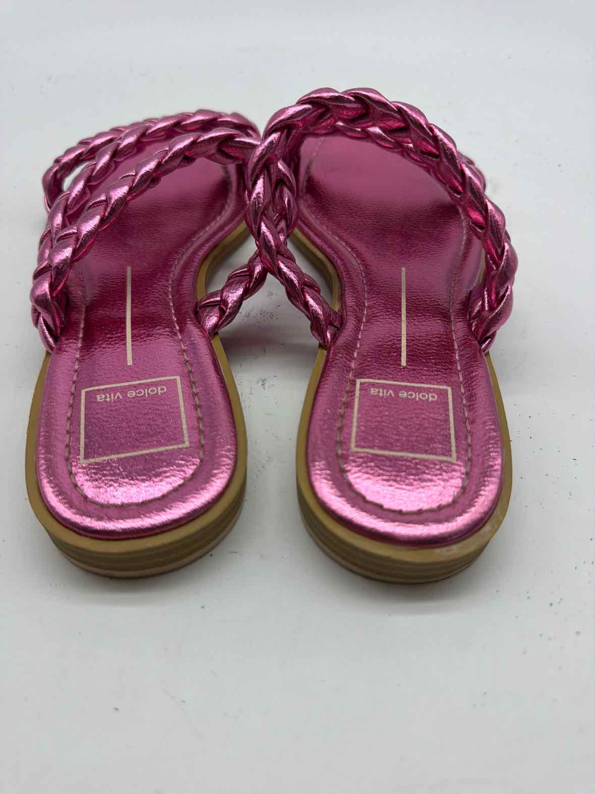 Pre-Owned Dolce Vita Pink Size 7 Slide Sandals | True Fashionistas.