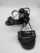 Pre-Owned Prada Black Size 6.5 Patent Leather Block Heel Heels | True Fashionistas.