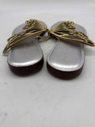 Pre-Owned Sophia Webster Gold Size 8 Thong Sandals | True Fashionistas.