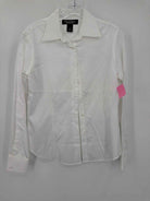 Pre-Owned Brooks Brothers White Size 6 Button Down | True Fashionistas.