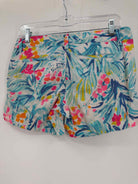 Pre-Owned Lilly Pulitzer Blue Size 2 Callahan Printed Shorts | True Fashionistas.