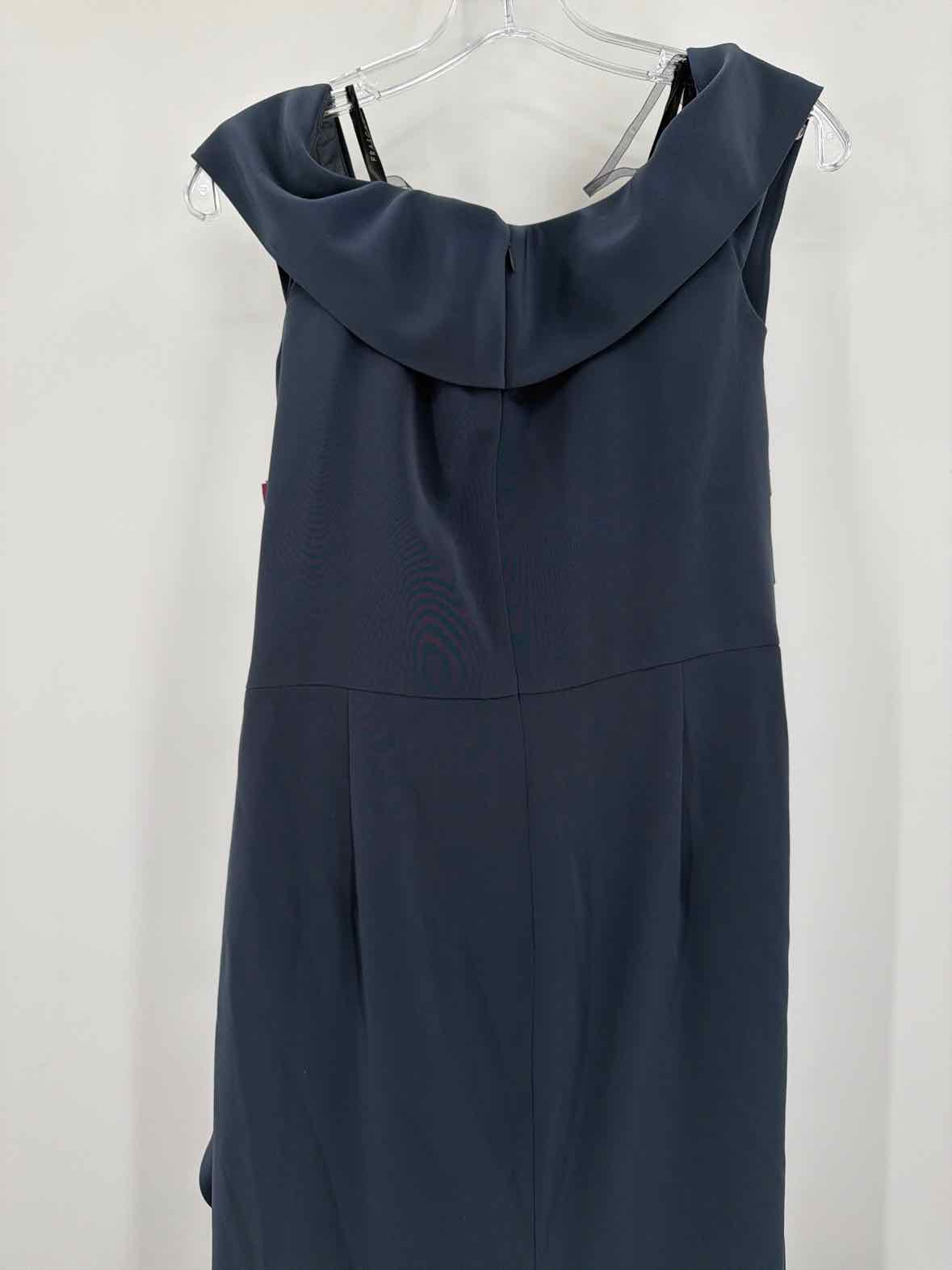 Pre-Owned Frascara Blue Size 14 Gown Long Evening Gown | True Fashionistas.