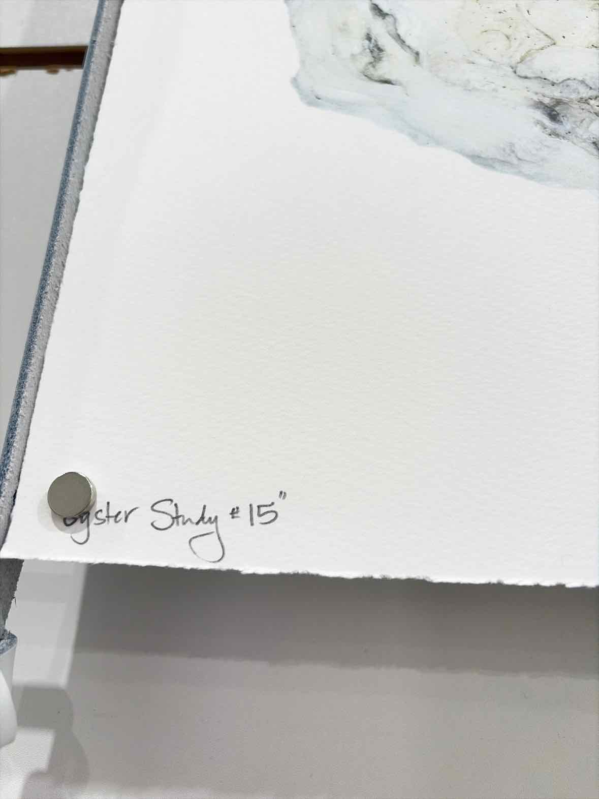 Barloga Studios Gray Oyster Study #15 Paper Art Work | True Fashionistas.